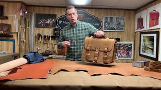 Saddleback Leather Briefcase Review by A Traditional Master Leather Briefcase Maker [upl. by Huai]