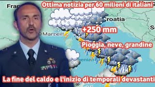 METEO  linverno sta arrivando Segnatevi questa data Preparate bombe ad acqua e grandine⚠️⚠️❄️ [upl. by Schweitzer]