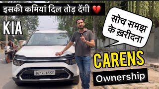 Kia Carens Ownership Review 🔥 Carens Prestige Plus Turbo Owner Review 🔥 [upl. by Carbone]