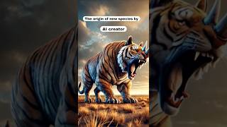 The origin of new species by AI creator animal fusion hybrids shorts youtubeshorts [upl. by Stacey]