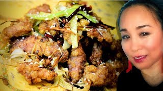 Crispy Spicy Cumin Lamb Chinese Style [upl. by Missi]