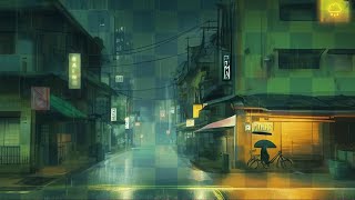 RAINING IN ＯＳＡＫＡ Lofi Hip Hop [upl. by Sillert]