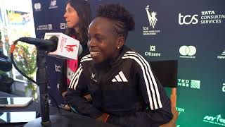 Peres Jepchirchir Reveals She Has Injury And May Not Run At NYC Marathon 2023 [upl. by Tiphany]