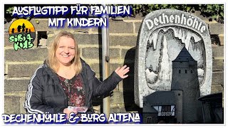 Ausflugstipp für Familien mit Kindern Dechenhöhle amp Burg Altena  Tropfsteinhöhle im Sauerland [upl. by Llenehs95]