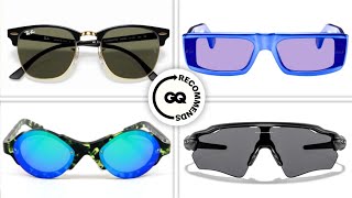 GQ Recommends the Best Sunglasses 4 Styles  GQ [upl. by Dollar268]