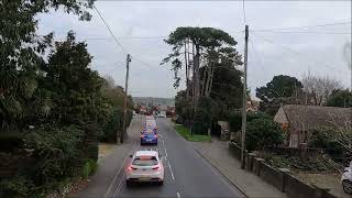 Southern Vectis Bus Cam  Route 4  East Cowes To Ryde  Isle Of Wight  December 2022  kittikoko [upl. by Philoo]