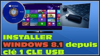 Formater Et Installer Windows 81 PRO  ENTREPRISE Depuis Une Clé USB  Tutoriel Explicatif 2014 [upl. by Guillemette]