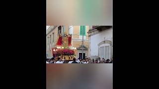 Molfetta Processione di rientro della Madonna dei Martiri 15092024 [upl. by Ema583]