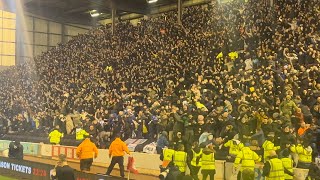 Awesome away support from 5000 SWFC fans including Famewo aha [upl. by Saxen544]