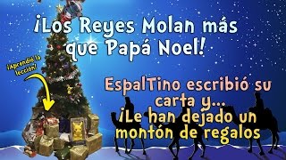 Montones de regalos para EspalTino ¡Los REYES MAGOS molan más que PAPÁ NOEL [upl. by Trace]