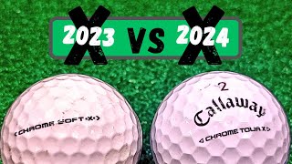 Callaway Chrome Tour X vs Callaway Chrome Soft X [upl. by Javed792]