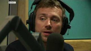 Gorillaz talk Glastonbury with Steve Lamacq BBC 6 Music Radio [upl. by Jonas]