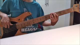 Mirelle Mathieu  Santa Maria De La Mer bass cover [upl. by Lerat]