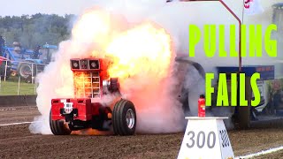 Tractor Pull Fails Truck Pull Fails Compilation [upl. by Retrak303]