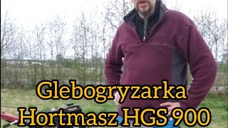 glebogryzarka Hortmasz HGS 900 olej przekładniowy i wymiana noży [upl. by Hausmann]