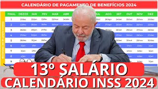 13º SALÁRIO 2ª PARCELA do ABONO EXTRA JÁ TEM DATA E VALORES PARA OS APOSENTADOS 2024  50 do VALOR [upl. by Usanis29]