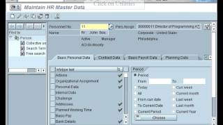 SAP HR  How to change start date [upl. by Ahsym]