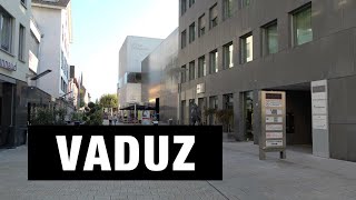 Vaduz  stolica Liechtensteinu [upl. by Sedinoel]