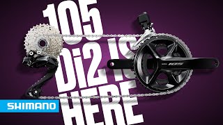 SHIMANO 105 Di2 is here [upl. by Hardie]