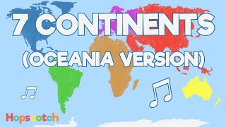 Seven Continents Song Oceania Version [upl. by Nilknarf607]