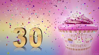 30 years congratulations 30th birthday song Happy Birthday To You 30 Funny Birthday Video [upl. by Slocum]