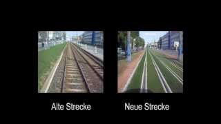 Chemnitz Aktuell  Straßenbahn Linie 1 Alte Strecke  Neue Strecke [upl. by Javed]