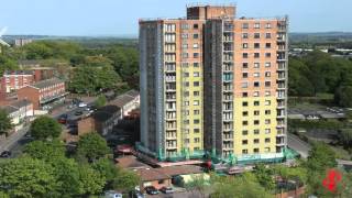 Bentinck Manvers and Kingston towerblocks transformation Sneinton Nottingham [upl. by Yrffej]