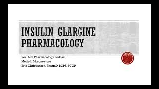 Insulin Glargine Lantus Basaglar Pharmacology [upl. by Beaston]