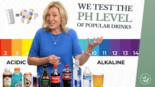 How Do Acidic Drinks Affect Your Teeth pH Levels of Coke amp Other Popular Drinks [upl. by Barmen]