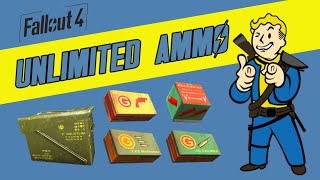 Unlimited Ammo How to Guide  Fallout 4 [upl. by Aihsilat]