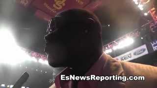 deontay wilder if i fight stiverne i will KO him EsNews Boxing [upl. by Orit]