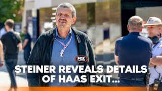 Guenther Steiner opens up on shock Haas exit Drive to Survive amp potential return to F1  Fox Sports [upl. by Dis]