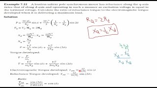 Salient pole machines حل مسائل [upl. by Lulita]