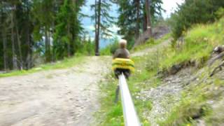 Sommerrodelbahn im Stubaital  Mountain Coaster [upl. by Skippie]