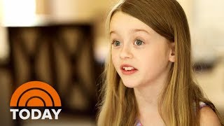 8YearOld Girl Battling A Rare Brain Disease She Calls ‘Awesome’  TODAY [upl. by Ennovihc]