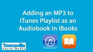 Adding MP3 to iTunes Audiobook playlist [upl. by Elbon]