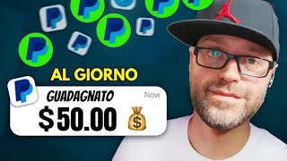 MIGLIORE APP per guadagnare  50 al giorno SOLDI PAYPAL  Fare Soldi Online [upl. by Sineray207]