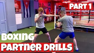 Partner Drills Boxing  Part 1 McLeod Scott Boxing [upl. by Hayne]