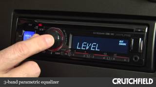 Alpine CDE141 Car Stereo Demo  Crutchfield Video [upl. by Herwin687]