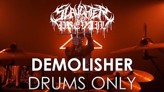 Slaughter To Prevail Evgeny Novikov  DEMOLISHER Drum Backing Track Drums Only MIDI [upl. by Chang]