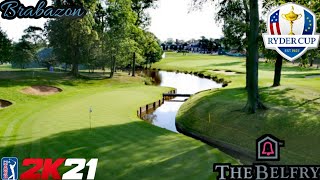 PGA TOUR 2K21  The Belfry Brabazon Iconic Golf course [upl. by Magas931]