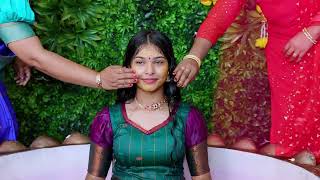 Shanmugalingam Arusha  Puberty Ceremony Highlights  Visuva Productions [upl. by Analah398]