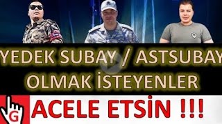 2024 ŞUBAT CELBİ YEDEK SUBAY  ASTSUBAY OLMAK İSTEYEN ACELE ETSİN  SEÇİLME ŞANSINIZI ARTIRIN [upl. by Holmun]