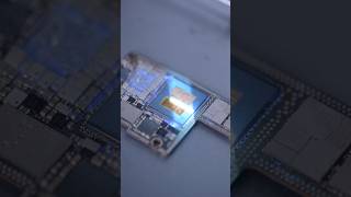 How to use laser machine to grind iPhone CPU shorts [upl. by Nnylaehs]