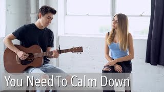 You Need To Calm Down by Taylor Swift  cover by Kyson Facer amp Jada Facer [upl. by Rizan]