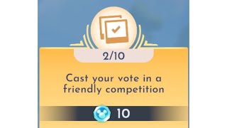 Cast your vote in a friendly competition  Disney Dreamlight Valley [upl. by Pennie]