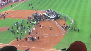 Jose Altuve Walk Off to win the AL Pennant vs Yankees with Trophy Presentation 2019 ALCS Game 6 [upl. by Saravat759]