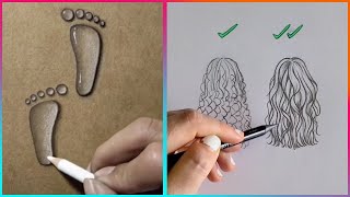 Easy Painting amp Drawing Tips and Hacks That Work Extremely Well [upl. by Aikrahs]