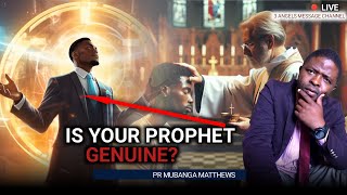 Is Your Prophet Genuine  Live video by pr Mubanga Mathews Mufurira C D2 prod by Mathews Mwamba [upl. by Charlot]