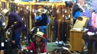 Buckaroo Leather booth at Ranch Rodeo finals Winnemucca Nv [upl. by Aiset]